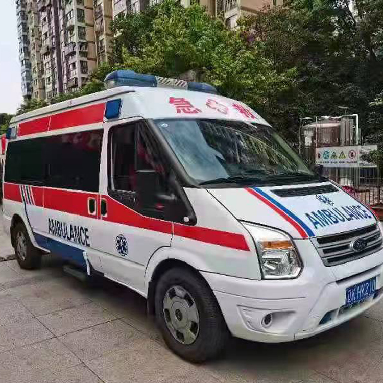 王益术后行动不便回家租赁救护车